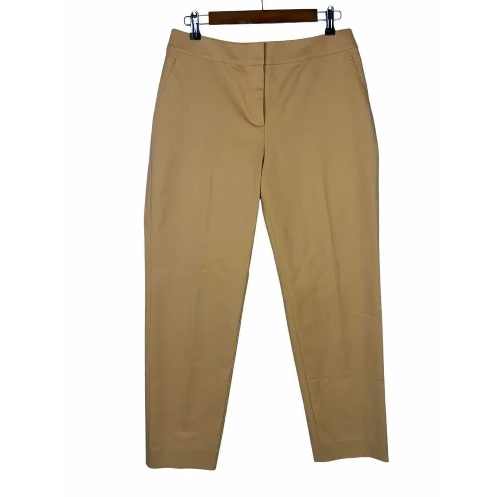 St. John Warm Yellow Pants size 8